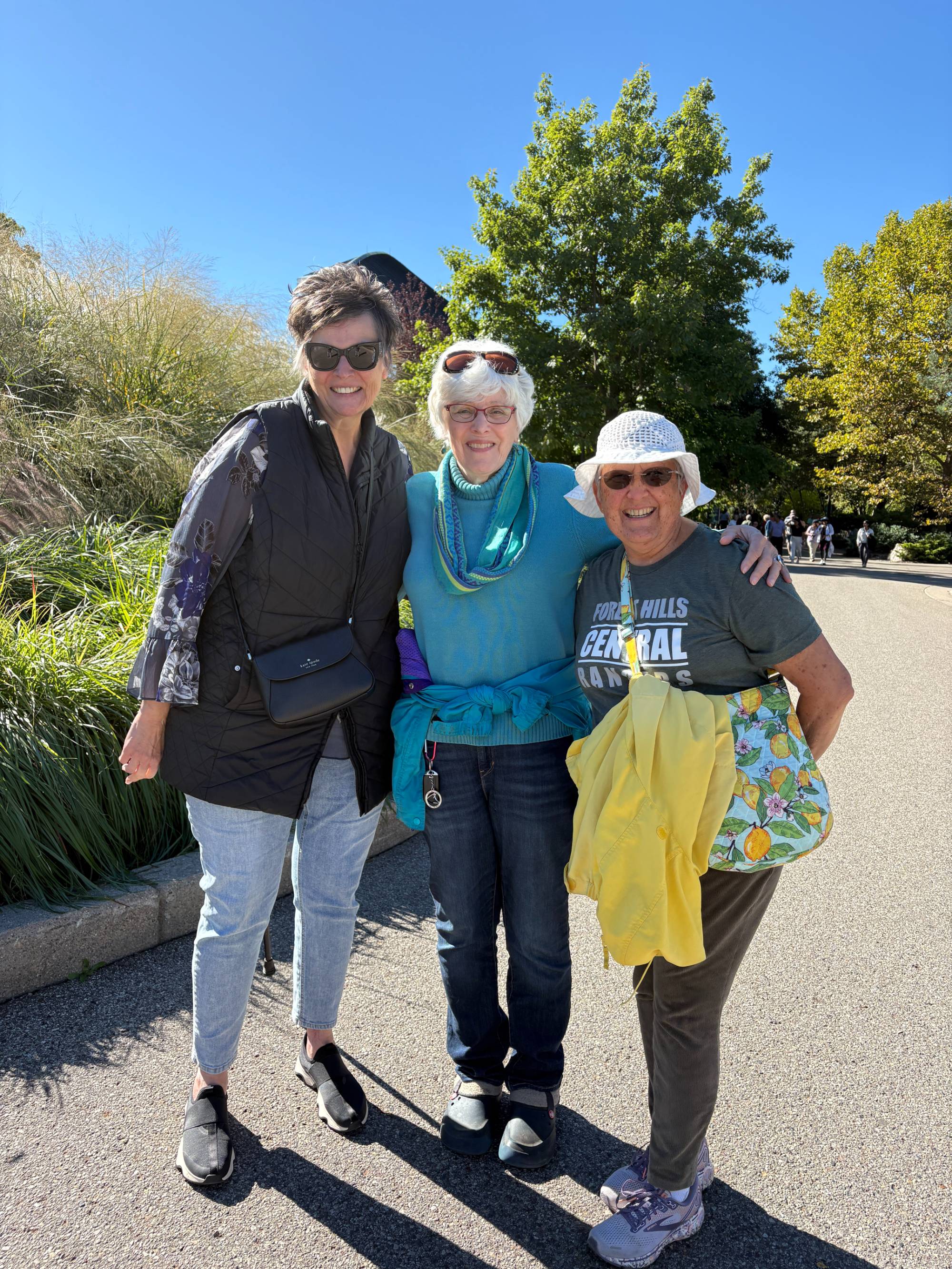 Grand connections members smiling in a group